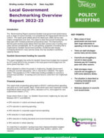 thumbnail of Briefing 146 – Local Govt Benchmarking Aug 24