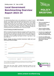 thumbnail of Briefing 161 – Benchmarking Report Briefing 2025