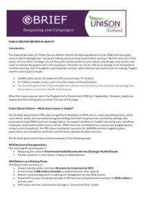 thumbnail of Briefing – Programme for Government – NHS – Sep26