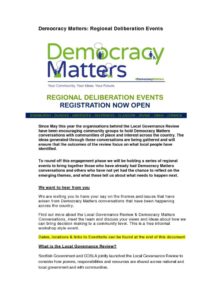 thumbnail of Democracy Matters – Regional Events