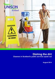 Cleaners speak out