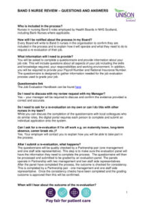 thumbnail of FAQ – Review of Band 5 Nursing Role 2