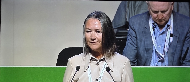 Jacqueline Keddie spoke passionately about kinship carers