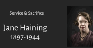 Holocaust memorial day: UNISON Renfrewshire event to remember Jane Haining (27 January)