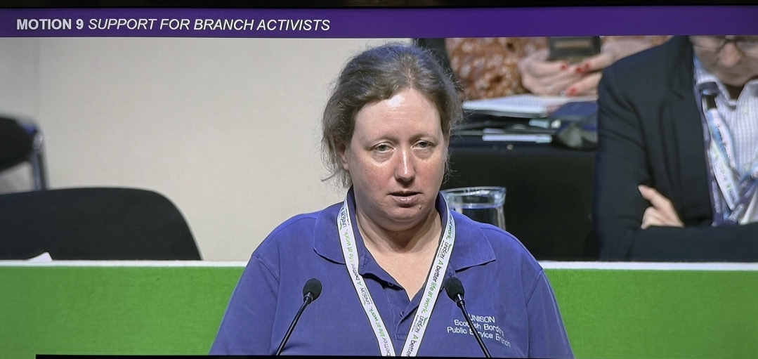 Support for Branch Activists - Linda Clotworthy