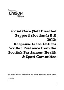 thumbnail of SocialCareBill evidenceHealthcommitteeApril2012