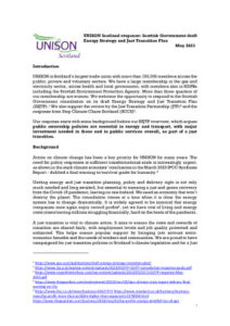 thumbnail of UNISON Scotland response to ESJTP Consultation May 23