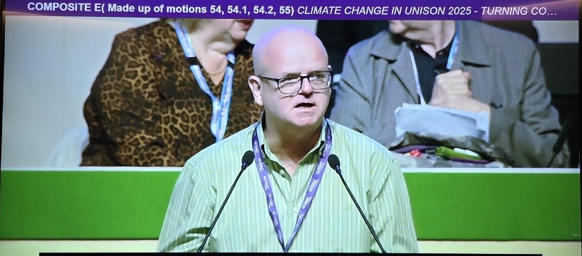 Willie Docherty, a just transition must be led by workers