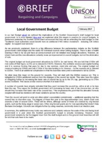 local government budget