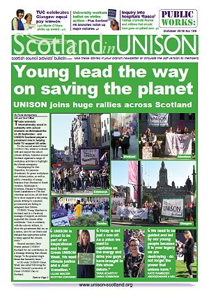 Scotland in UNISON October 2019